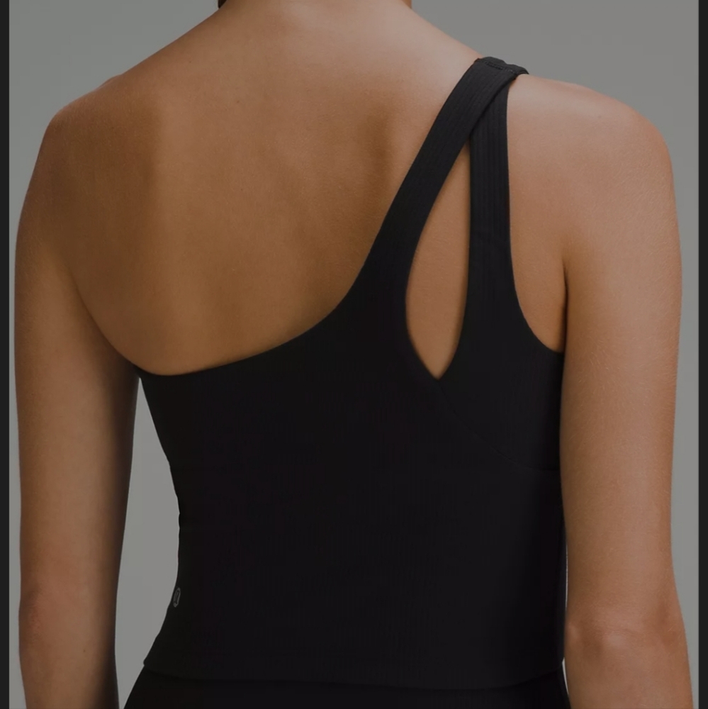 Lululemon Asymmetrical sports tank top black
